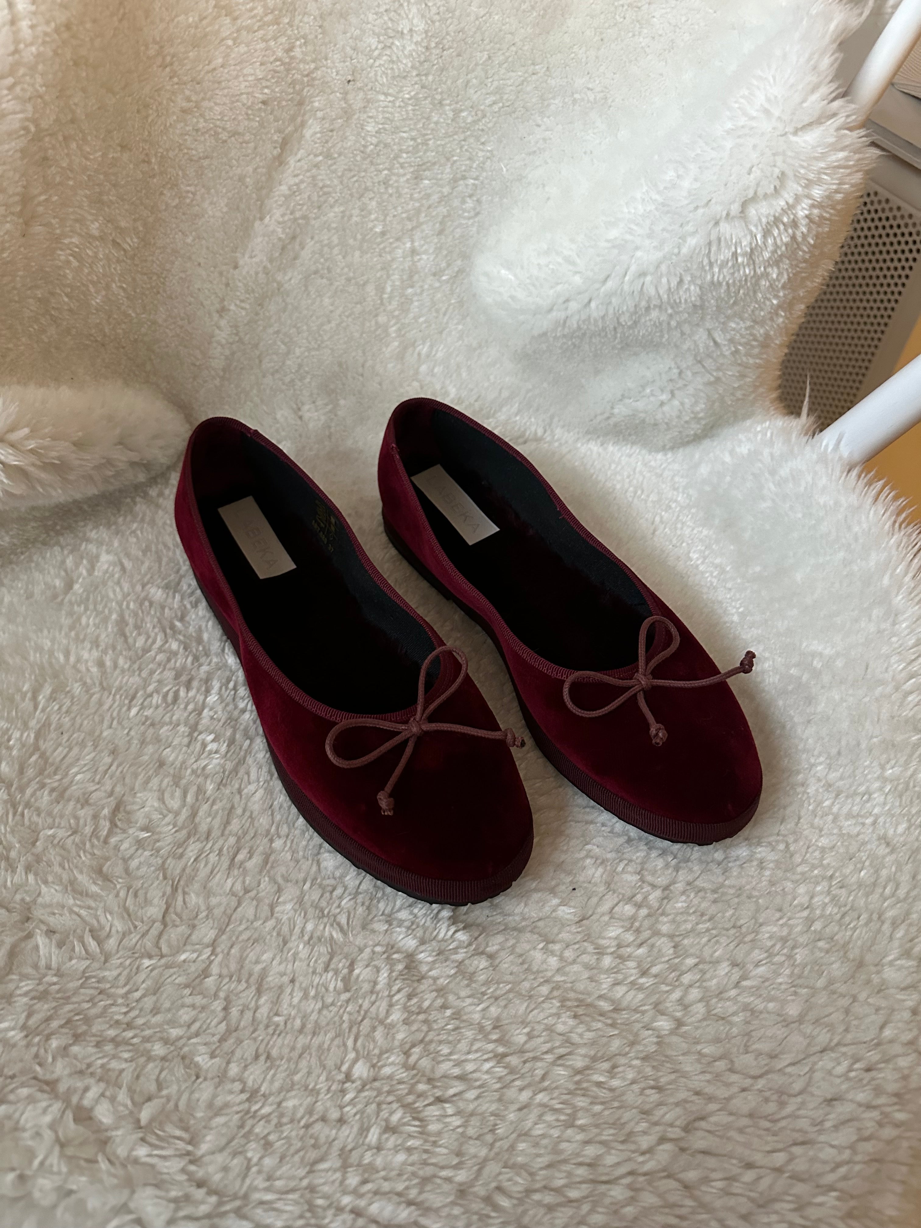 Furlane Ballerina Bordeauxrot