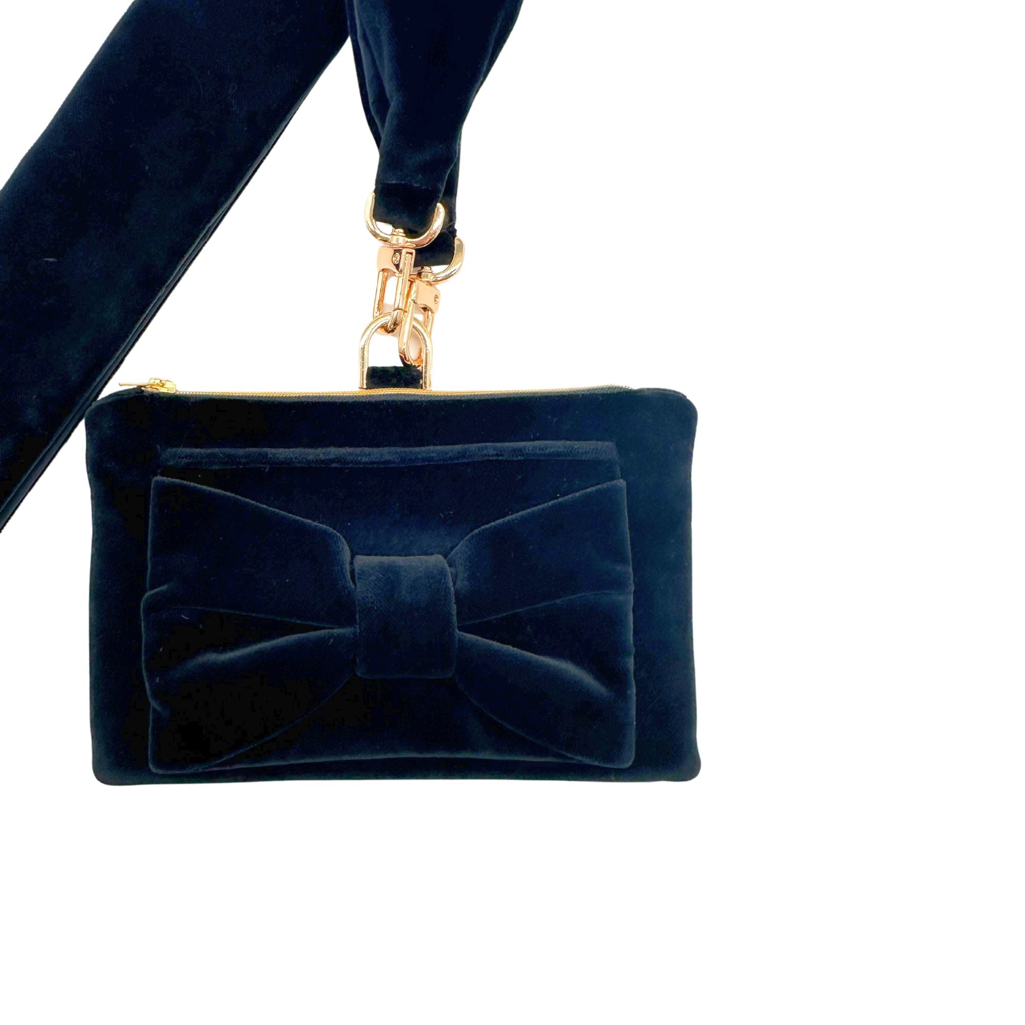 Velvet Bow Collection | Dunkelblau