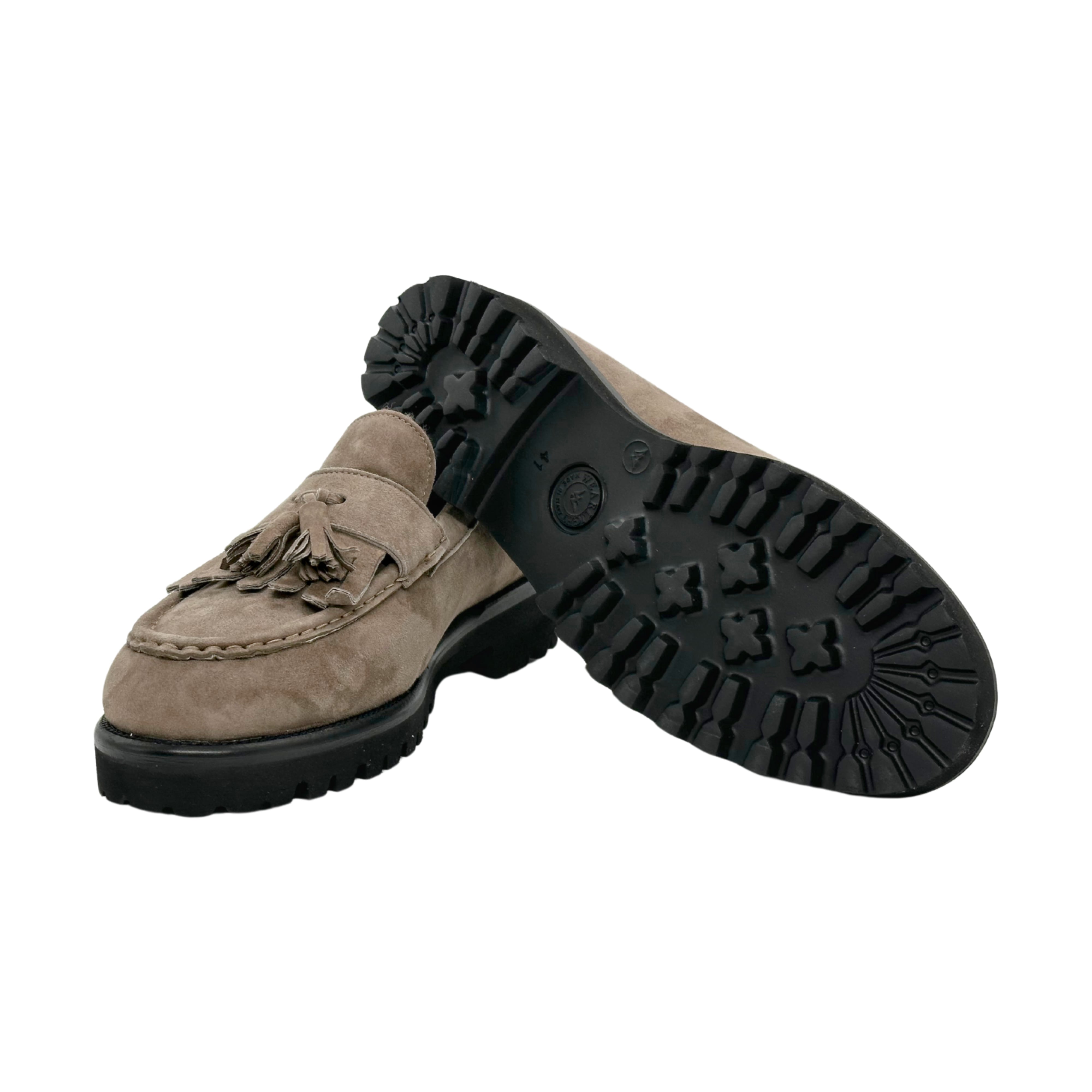 Chunky Loafer Taupe Gefüttertz