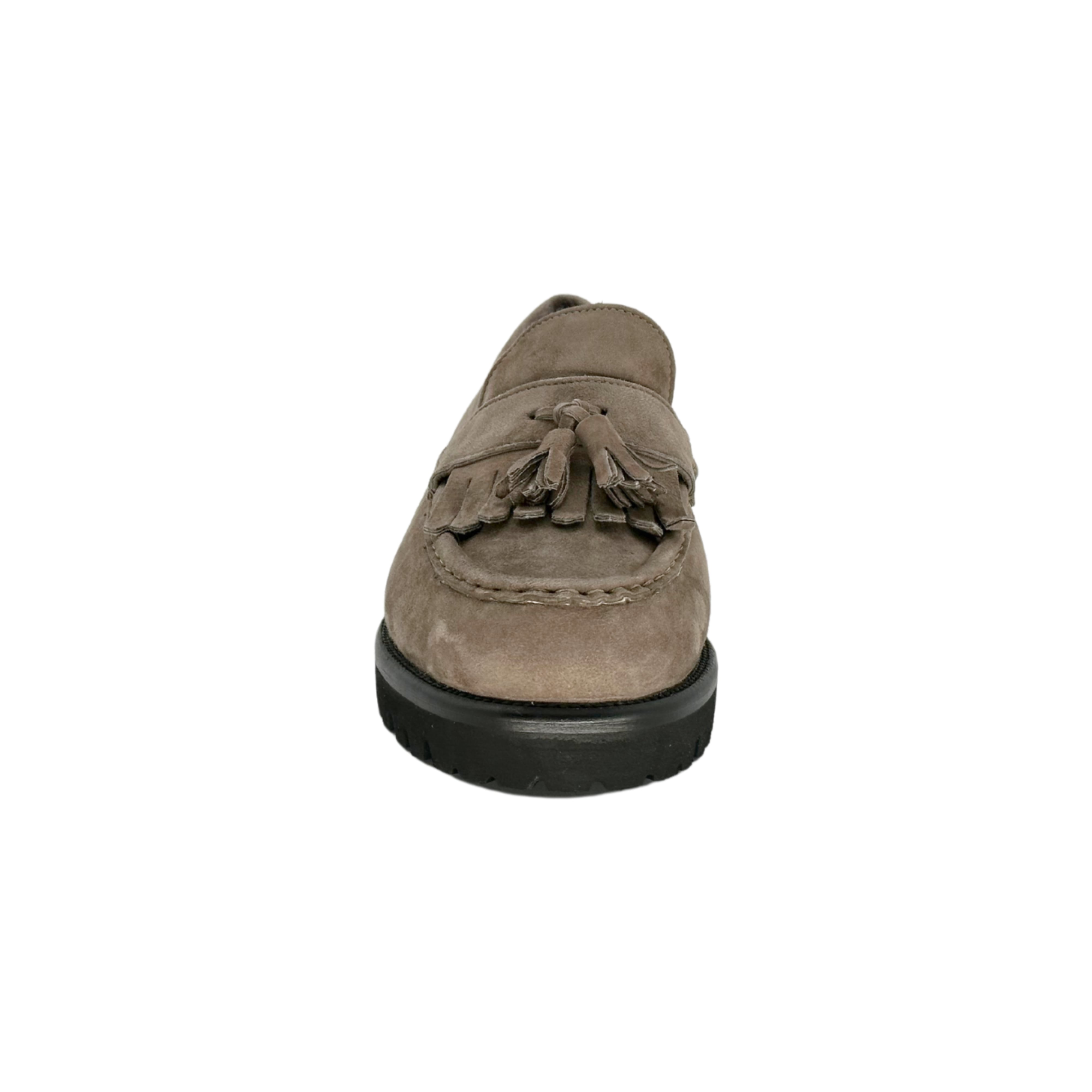 Chunky Loafer Taupe Gefüttertz