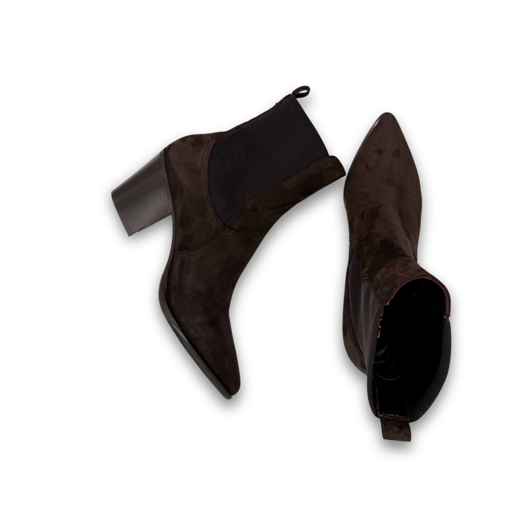 Western Stiefelette | Braun