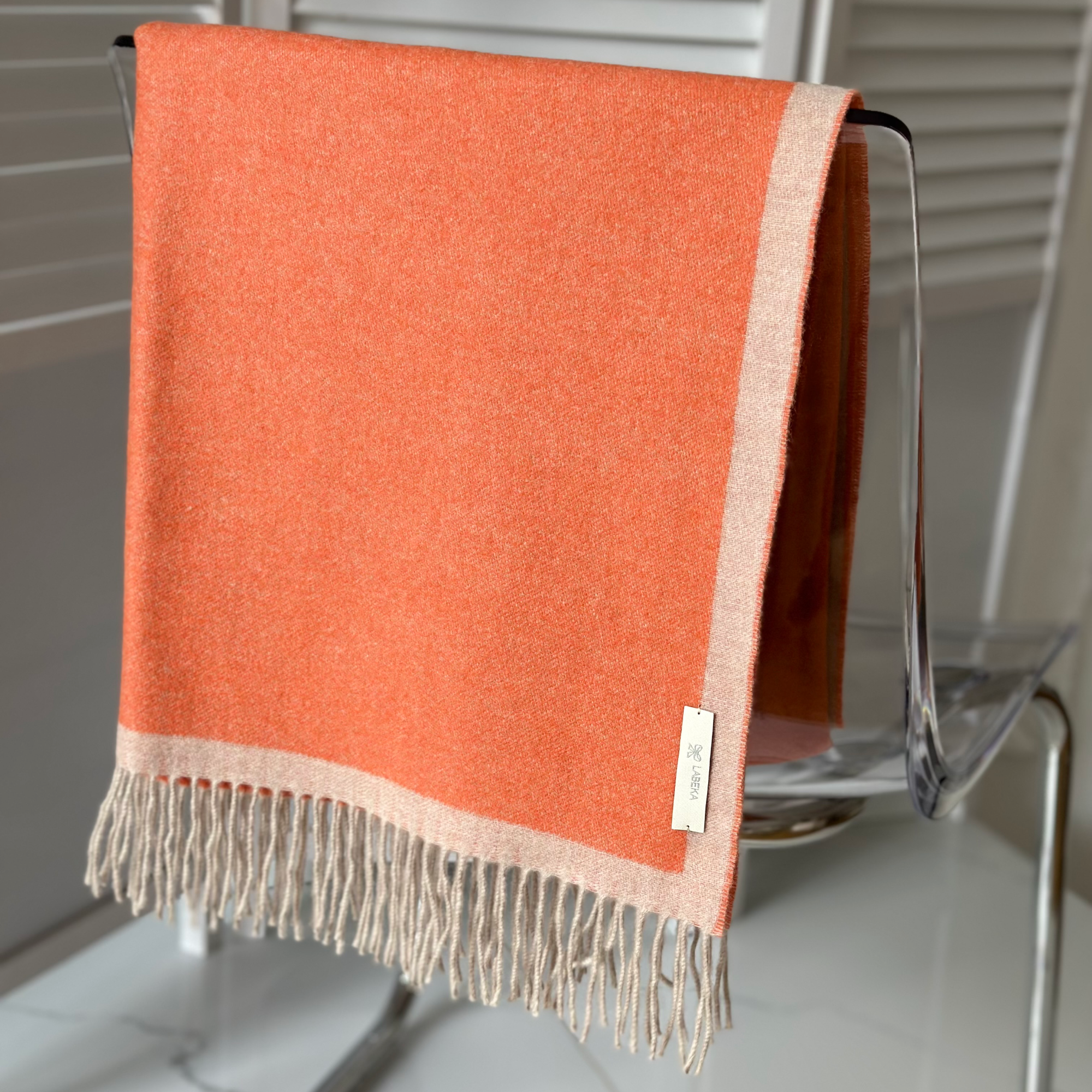 Plaid Orange | Beige