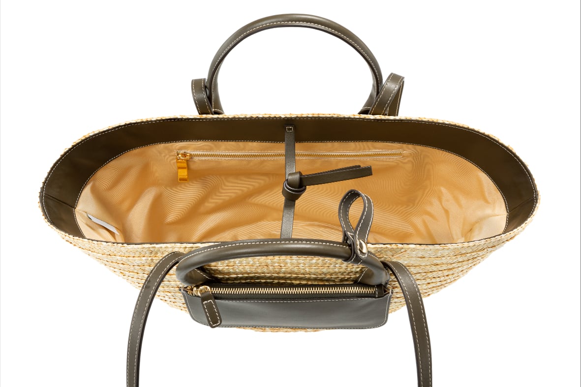 Korbtasche Dark Olive