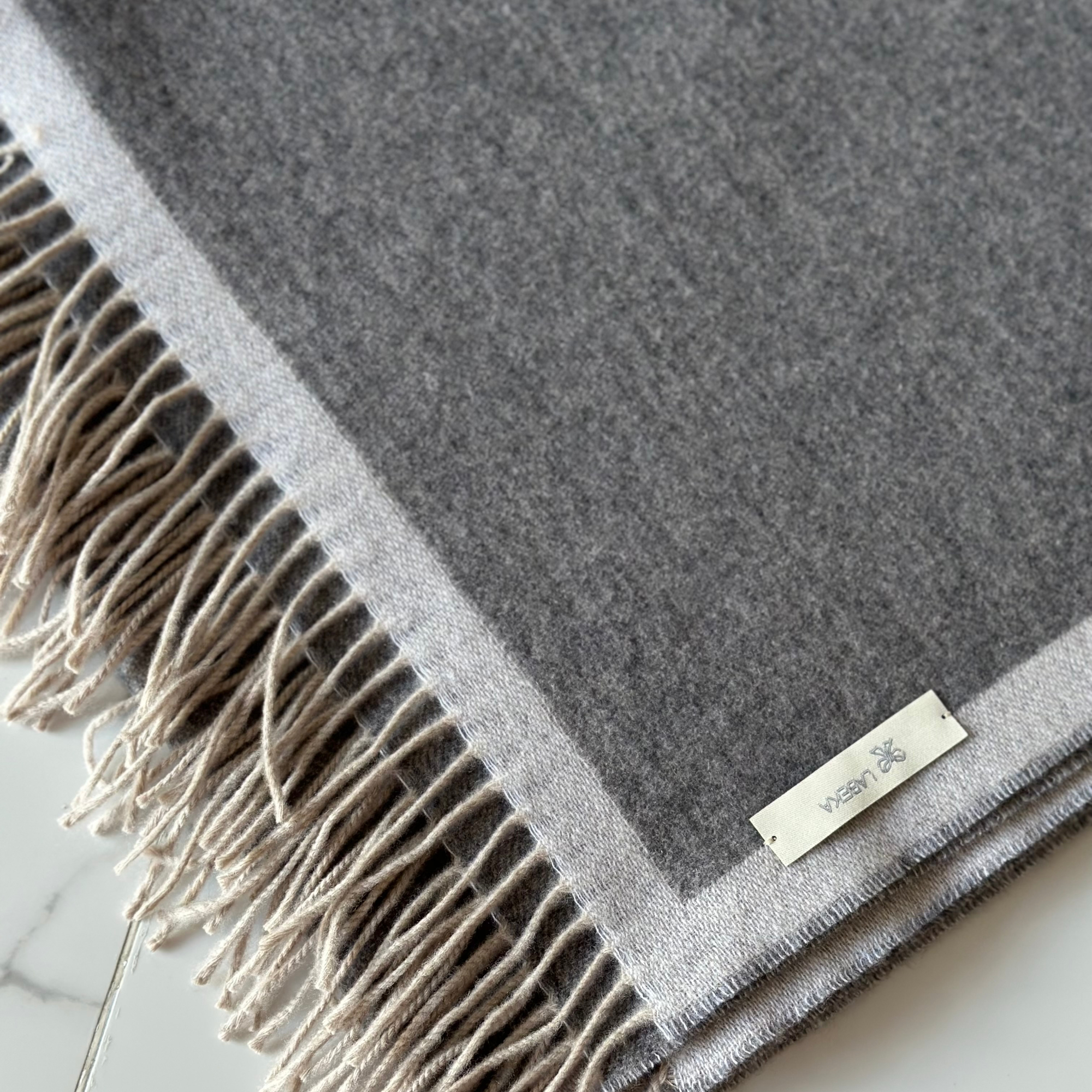 Plaid Grau | Weiss