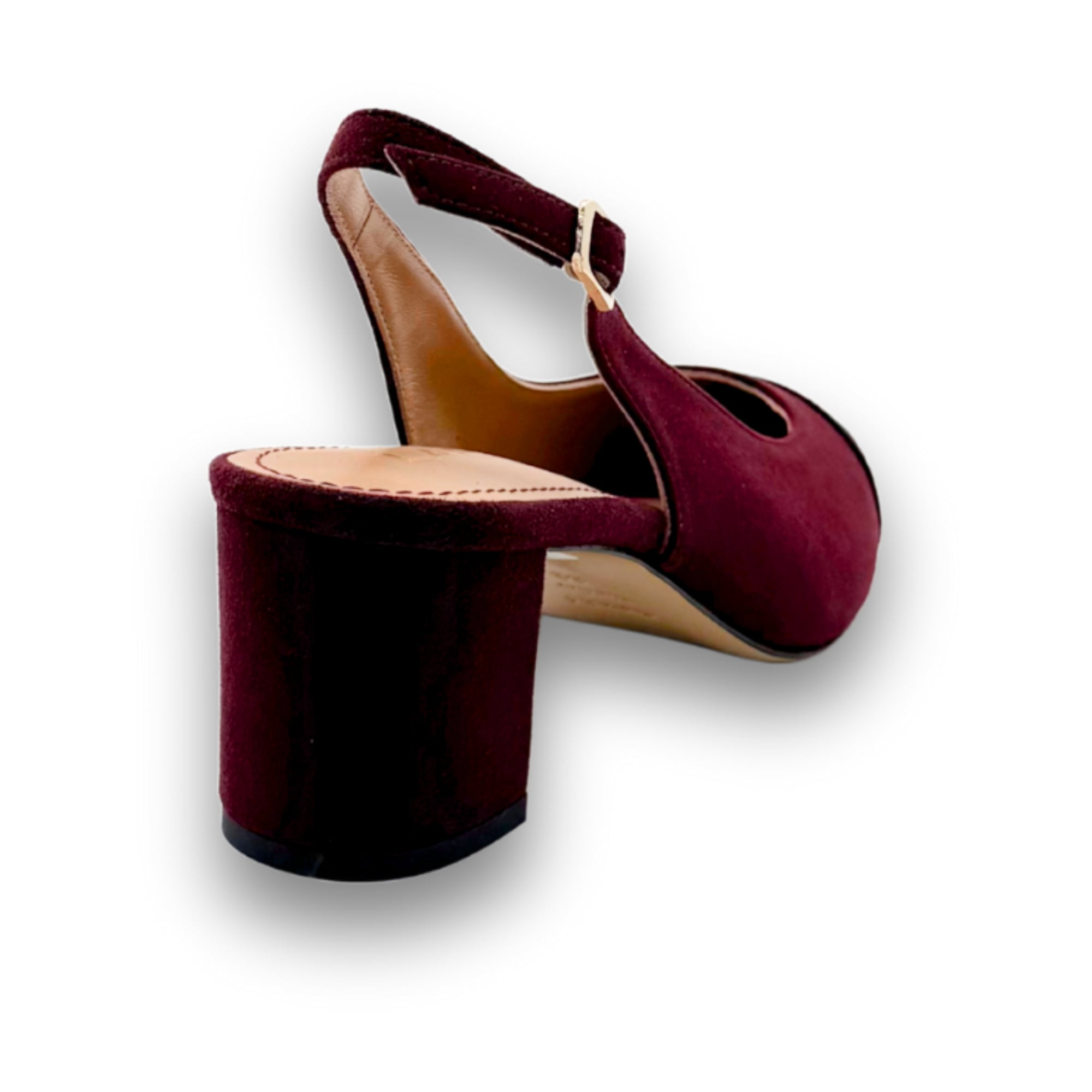 Slingpumps Bordeaux | Schwarz