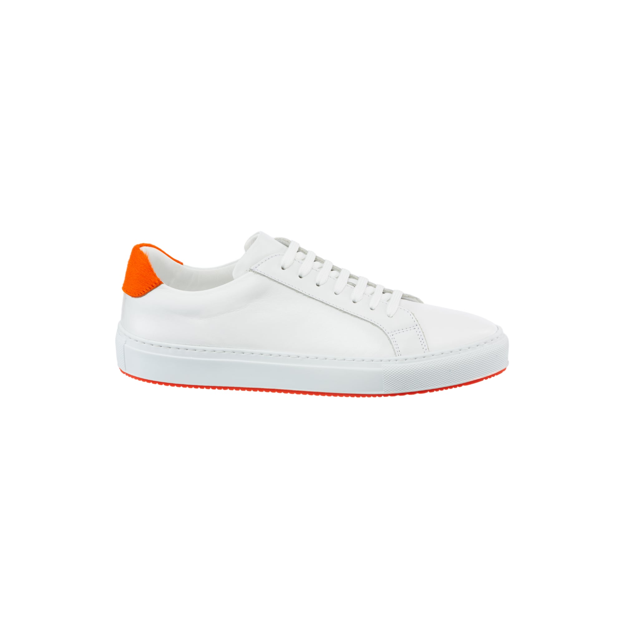 Sneaker Weiss | Orange