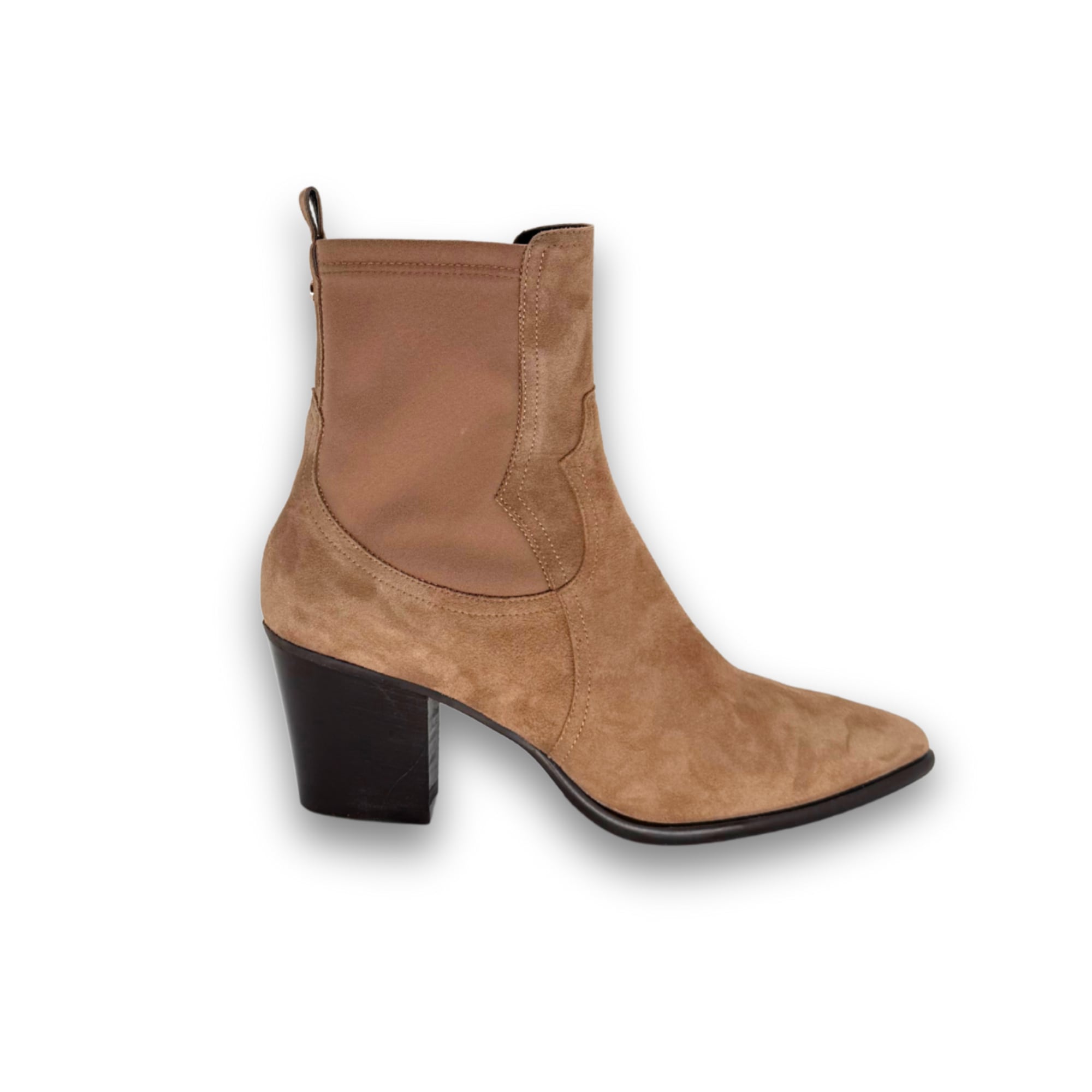 Western Stiefelette | Cognac