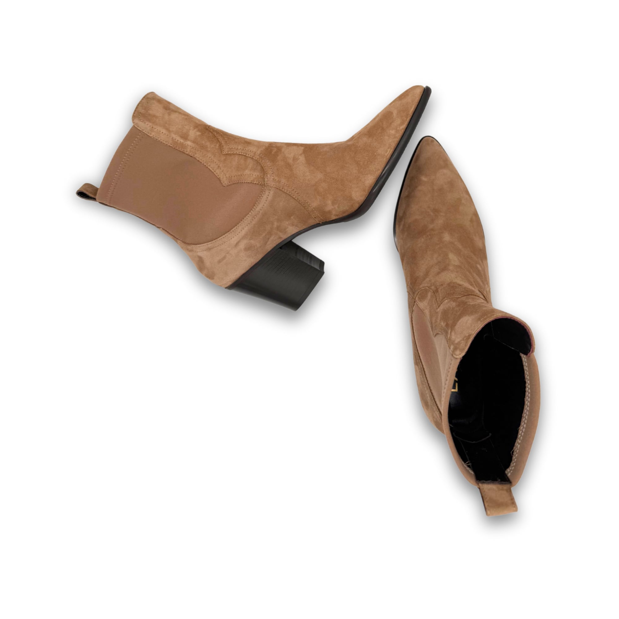 Western Stiefelette | Cognac