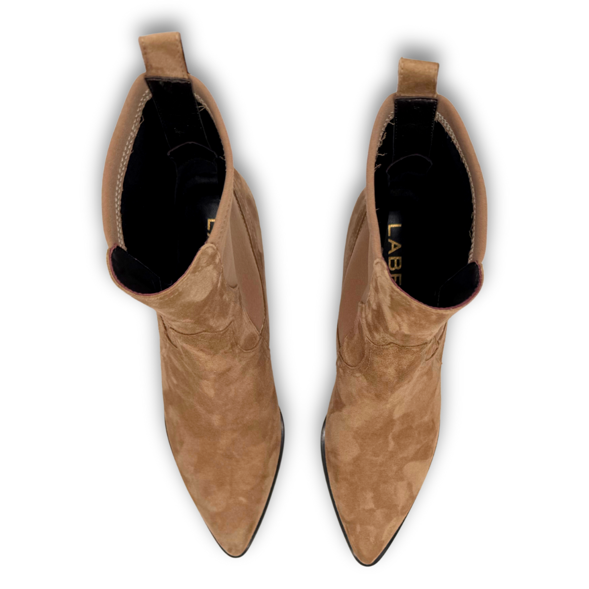 Western Stiefelette | Cognac