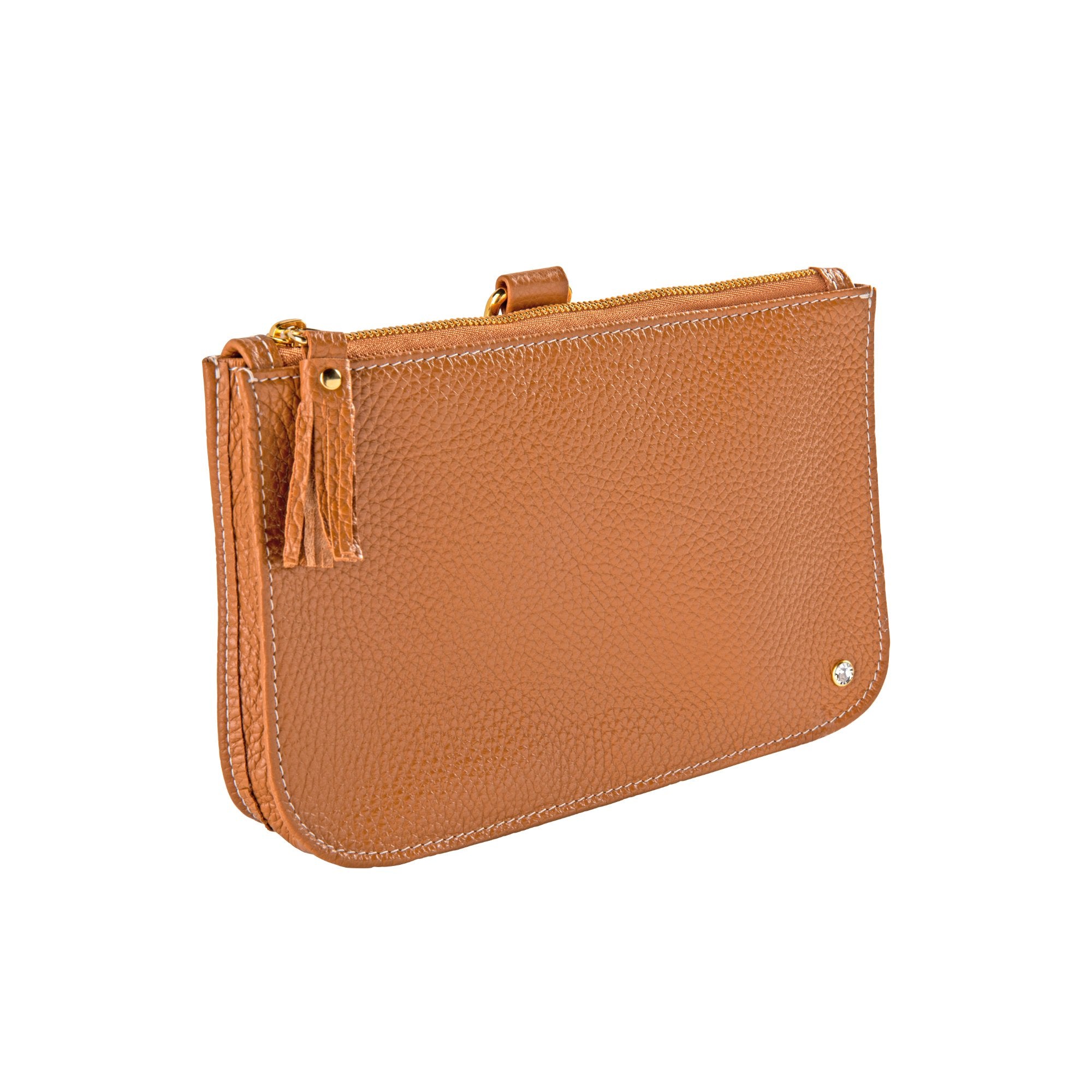 Clutch Cognac NEW - LABEKA
