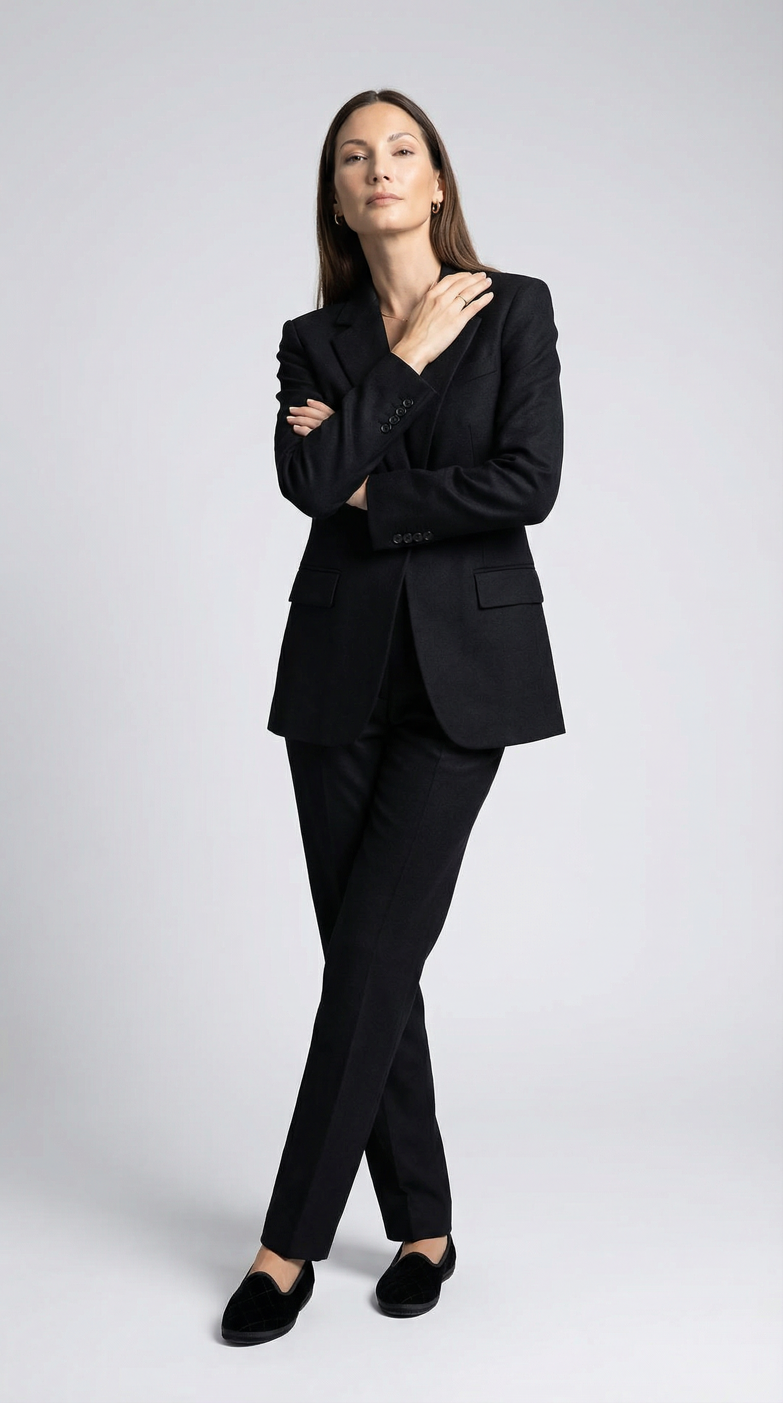 Furlane Gesteppt Schwarz