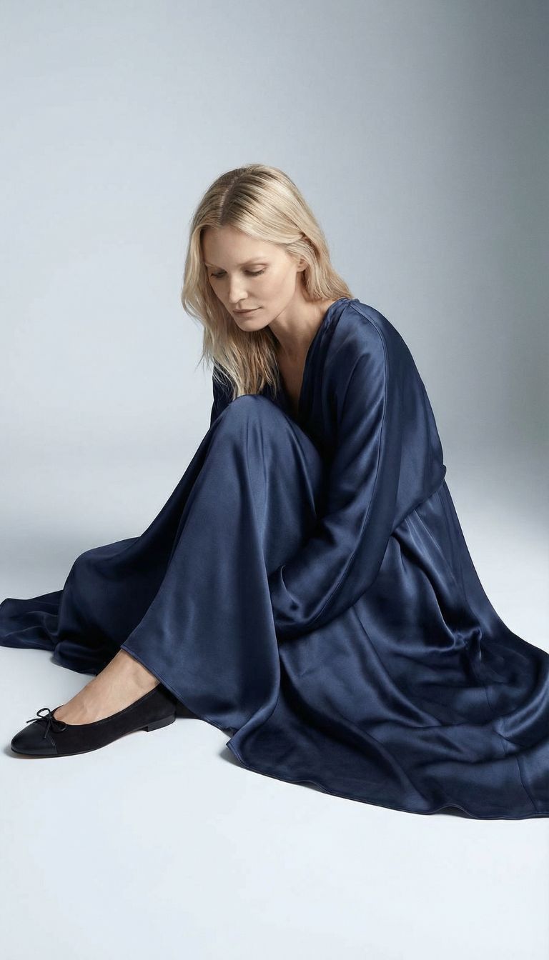 Ballerina Dunkelblau