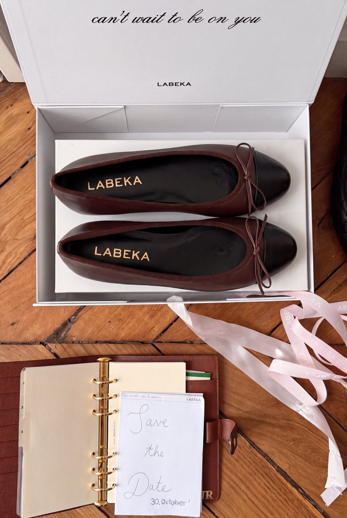 Ballerina Chocolat kommt in einer hochwertigen Box zu dir nach Hause