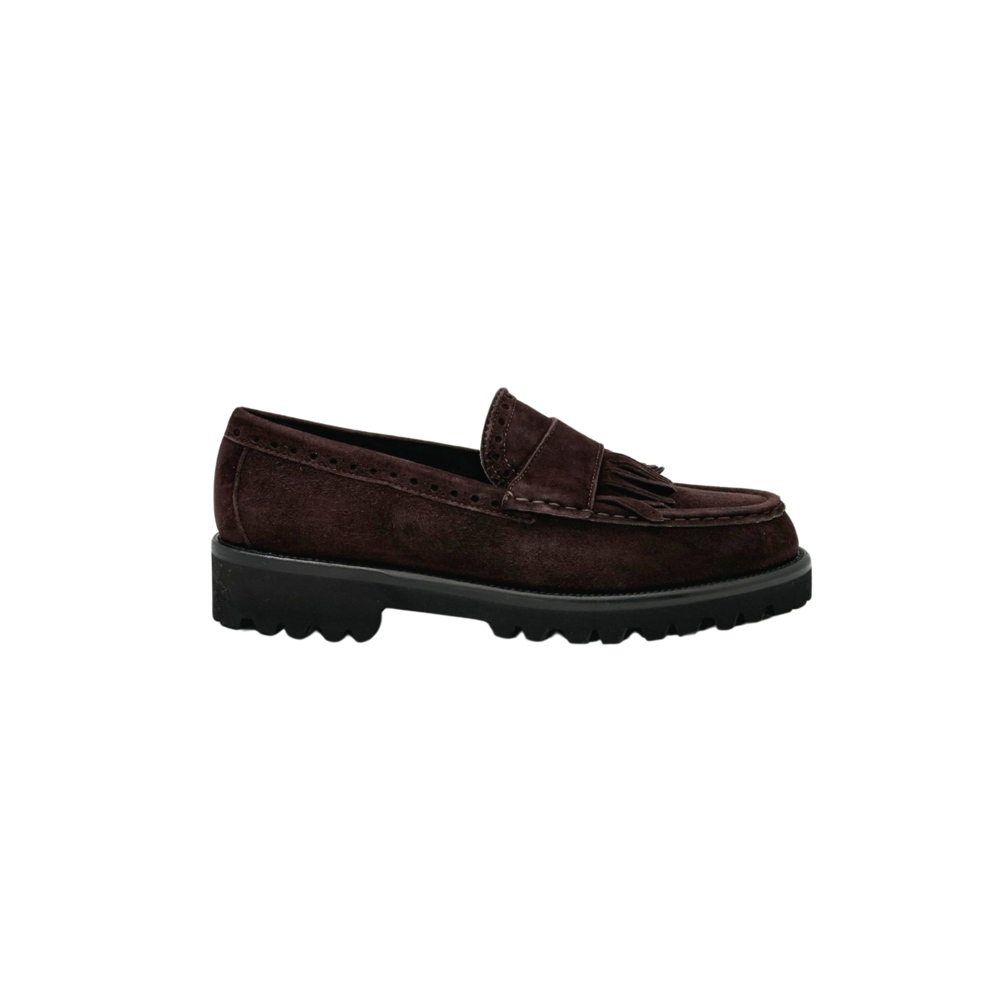 Chunky Loafer Dunkelbraun