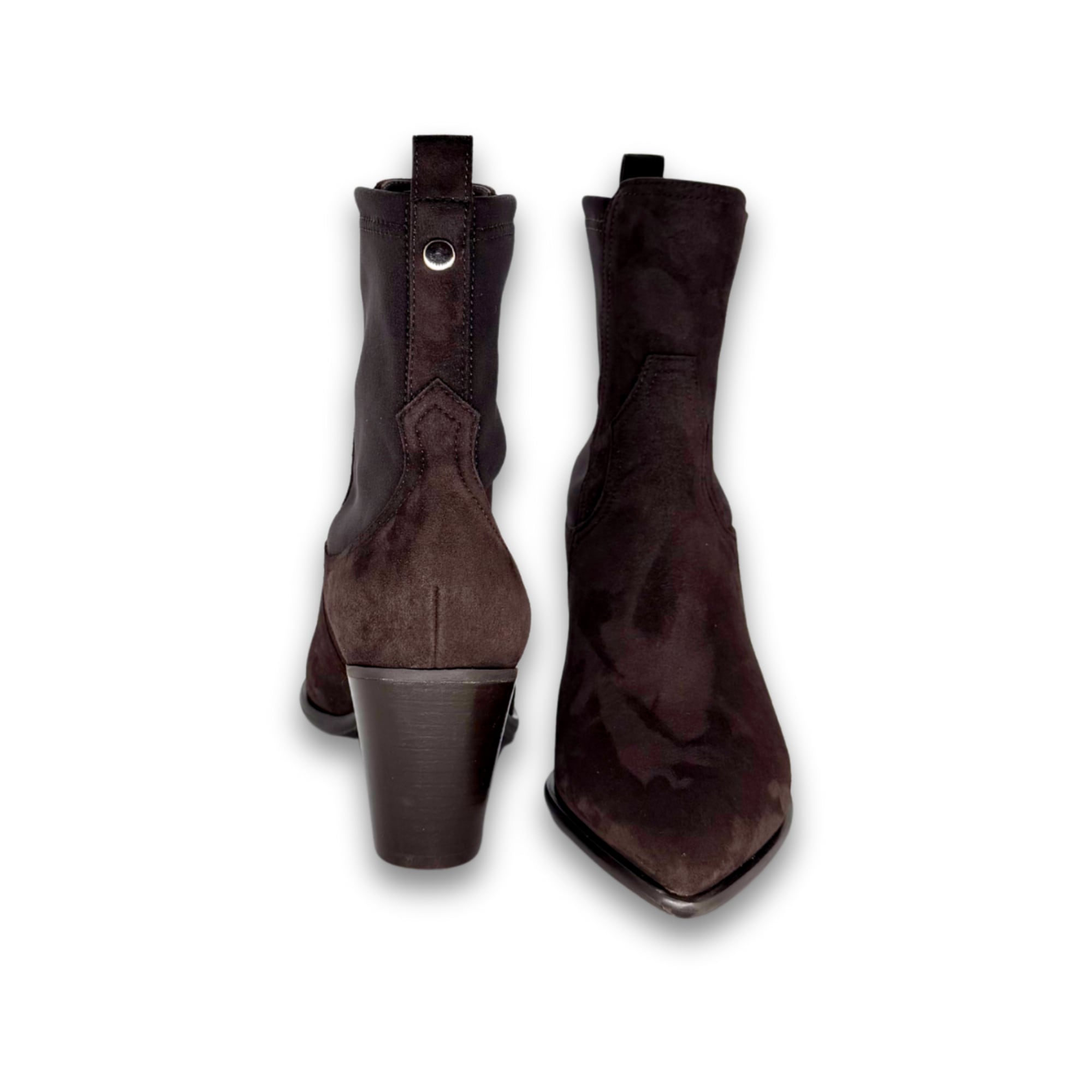 Western Stiefelette | Braun