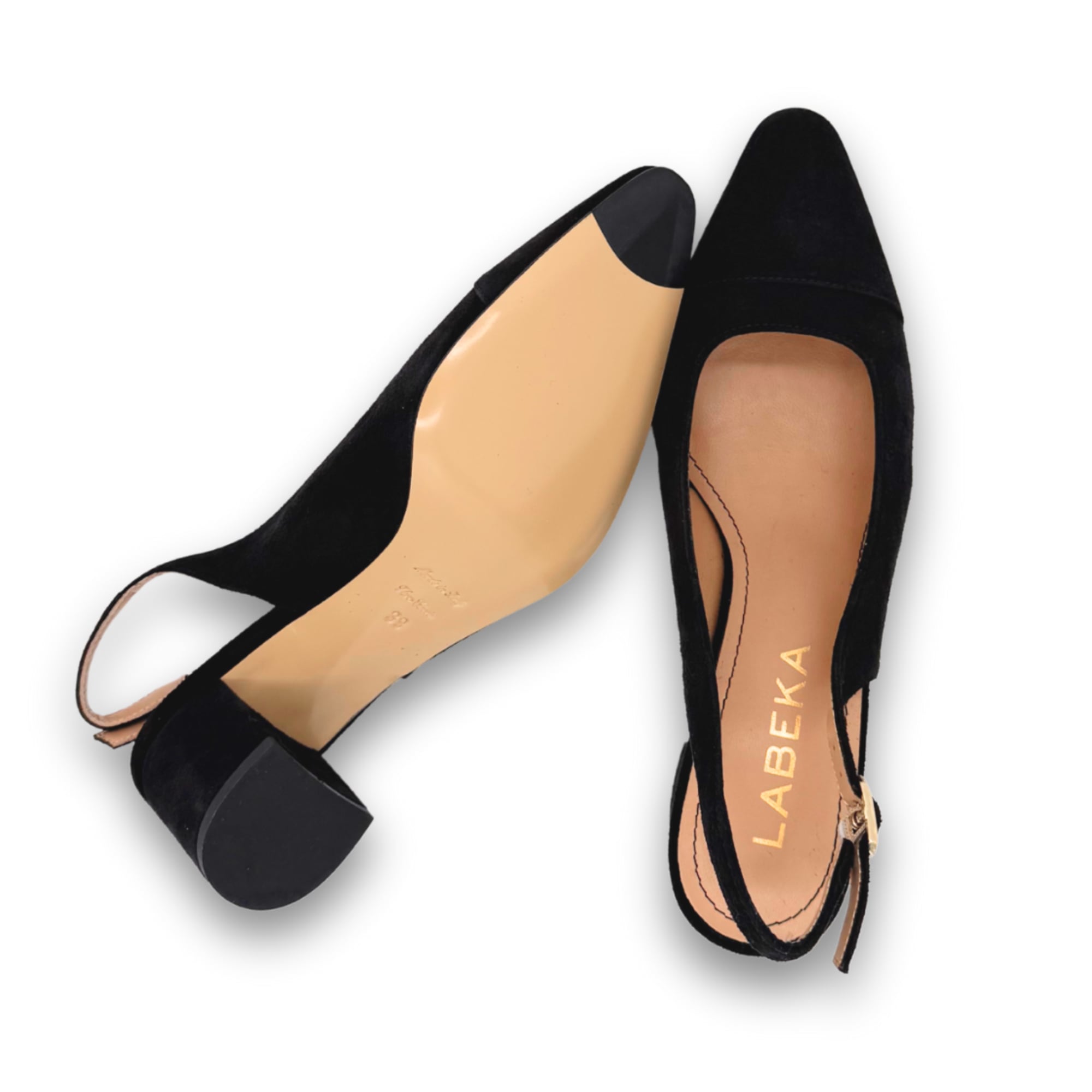 Slingpumps Schwarz