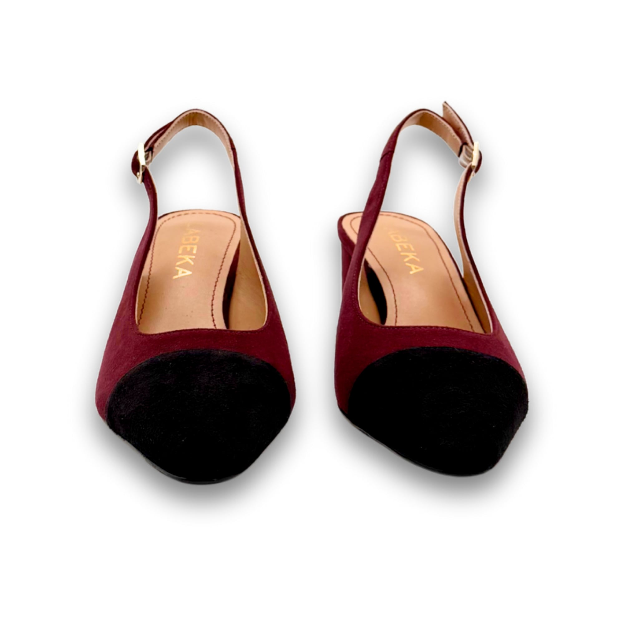Slingpumps Bordeaux | Schwarz