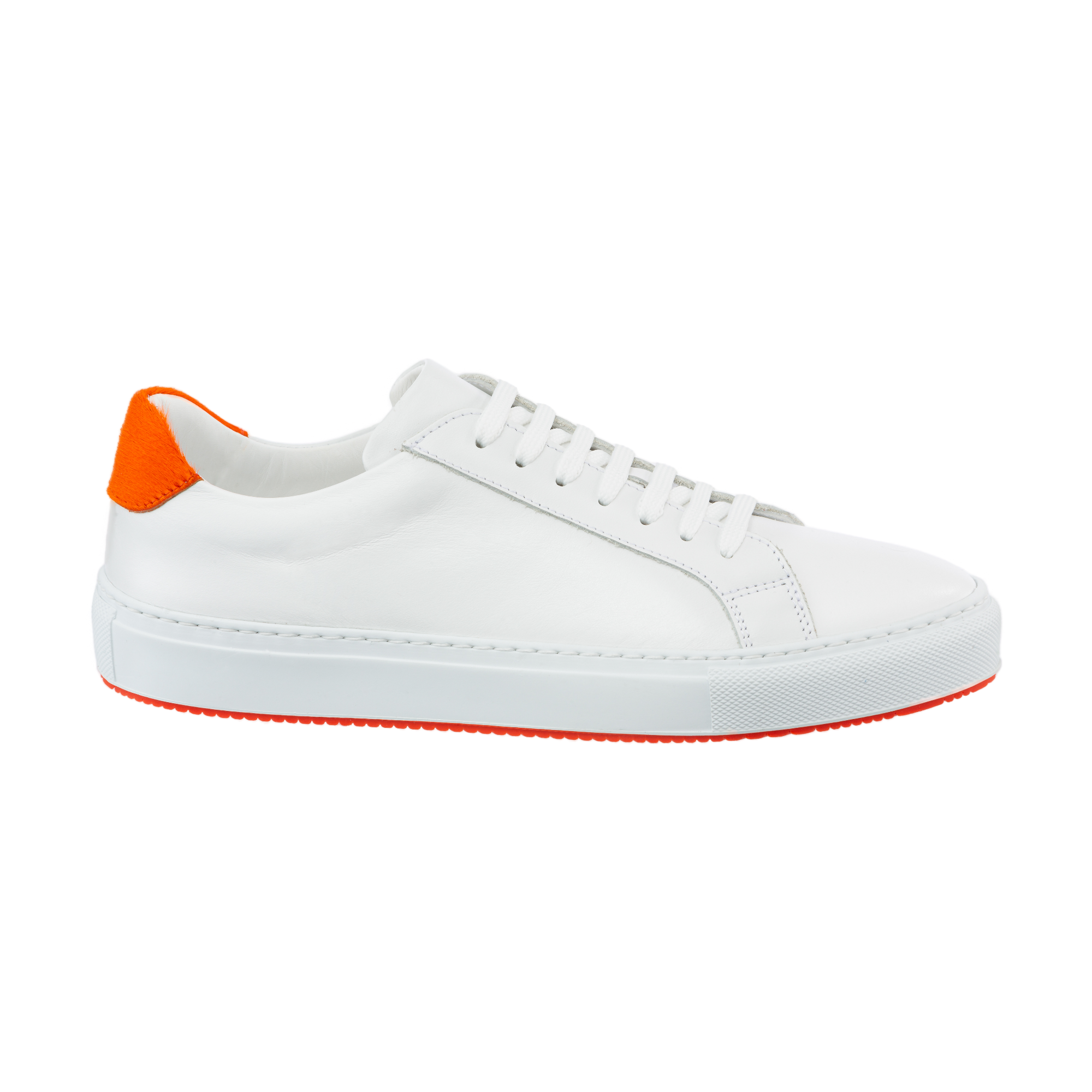 Sneaker Weiss | Orange