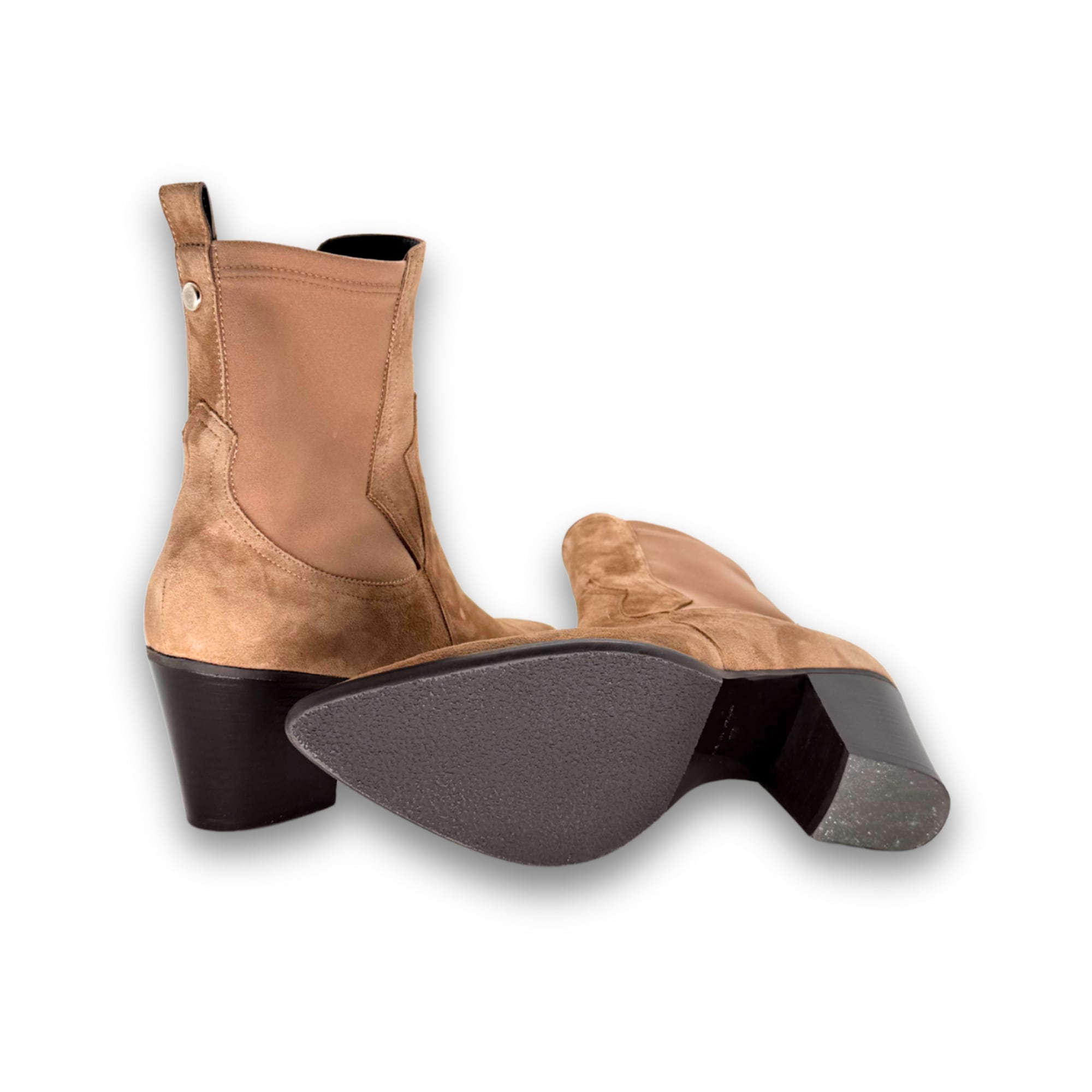 Western Stiefelette | Cognac