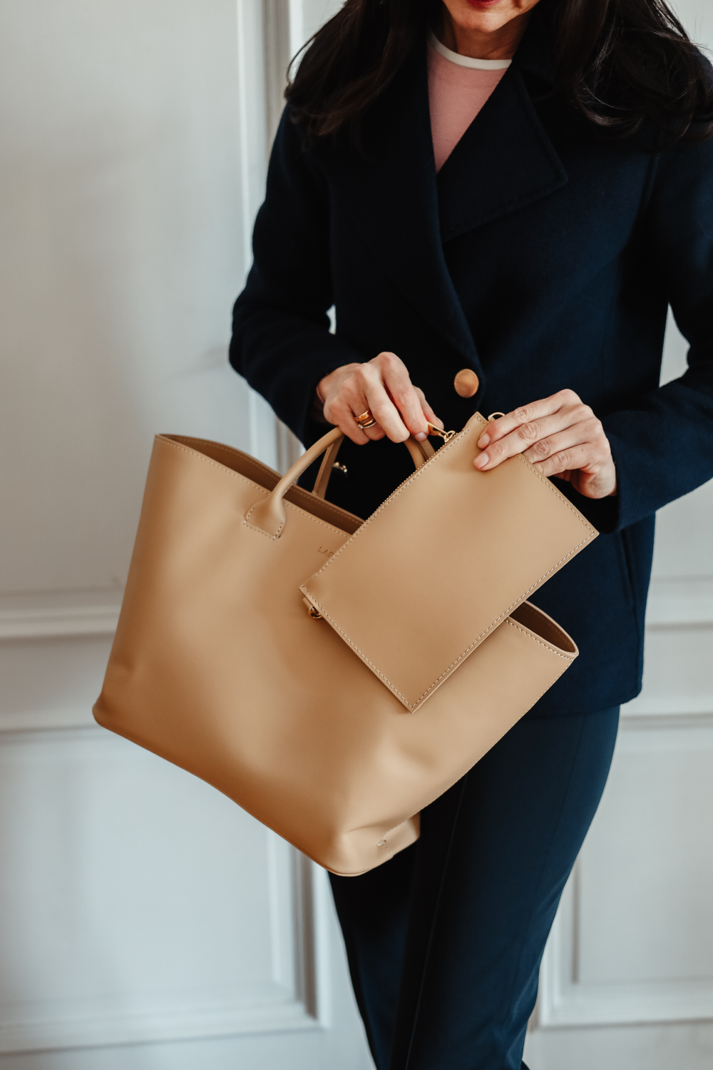 Handtasche Anna | Beige